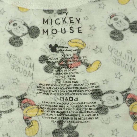 Disney Mickey Mouse Girls T-Shirt  Size XS - Picture 4 of 4